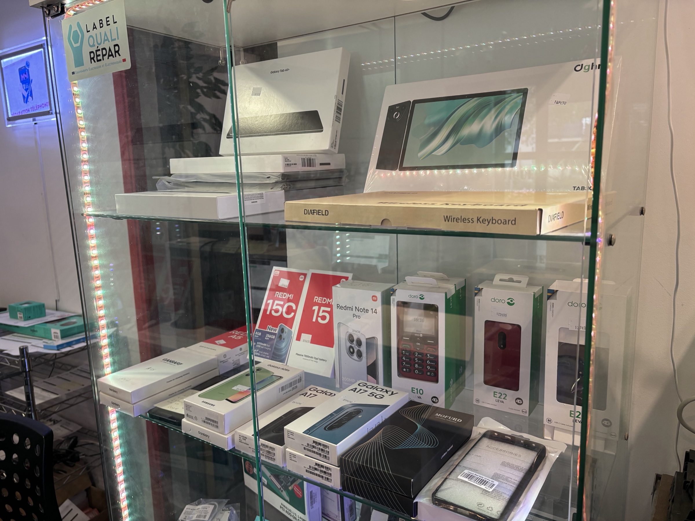 Vente de mobiles chez MSI Informatique